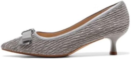 (Women) Joypeace 4.5cm 'Butterfly Bow Pointed-Toe Block Heel Pumps' YUG18CQ3 (Women) Joypeace 4.5cm 'Butterfly Bow Pointed-Toe Block Heel Pumps' YUG18CQ3