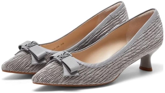 (W) 조이피스 4.5cm '버터플라이 보우 포인트 토 블록 힐 펌프스' YUG18CQ3 Lookbook (W) 조이피스 4.5cm '버터플라이 보우 포인트 토 블록 힐 펌프스' YUG18CQ3