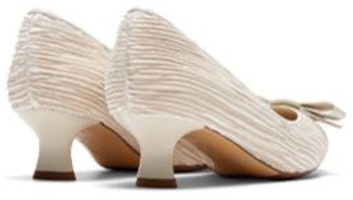 (W) "Joypeace 4.5cm 'Zapatos de Tacón con Lazo de Mariposa y Punta'" YUG18CQ3 1