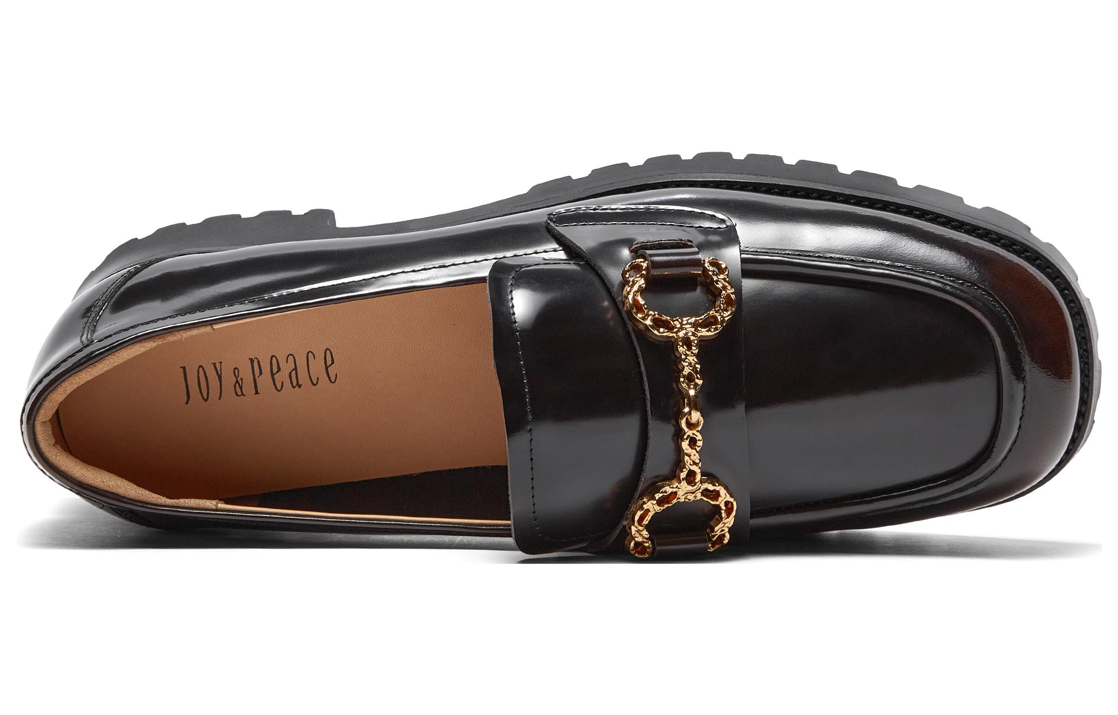 Lookbook (W) Joypeace 4cm 'Kasut Loafer Retro British Bertumit' 82207CA3