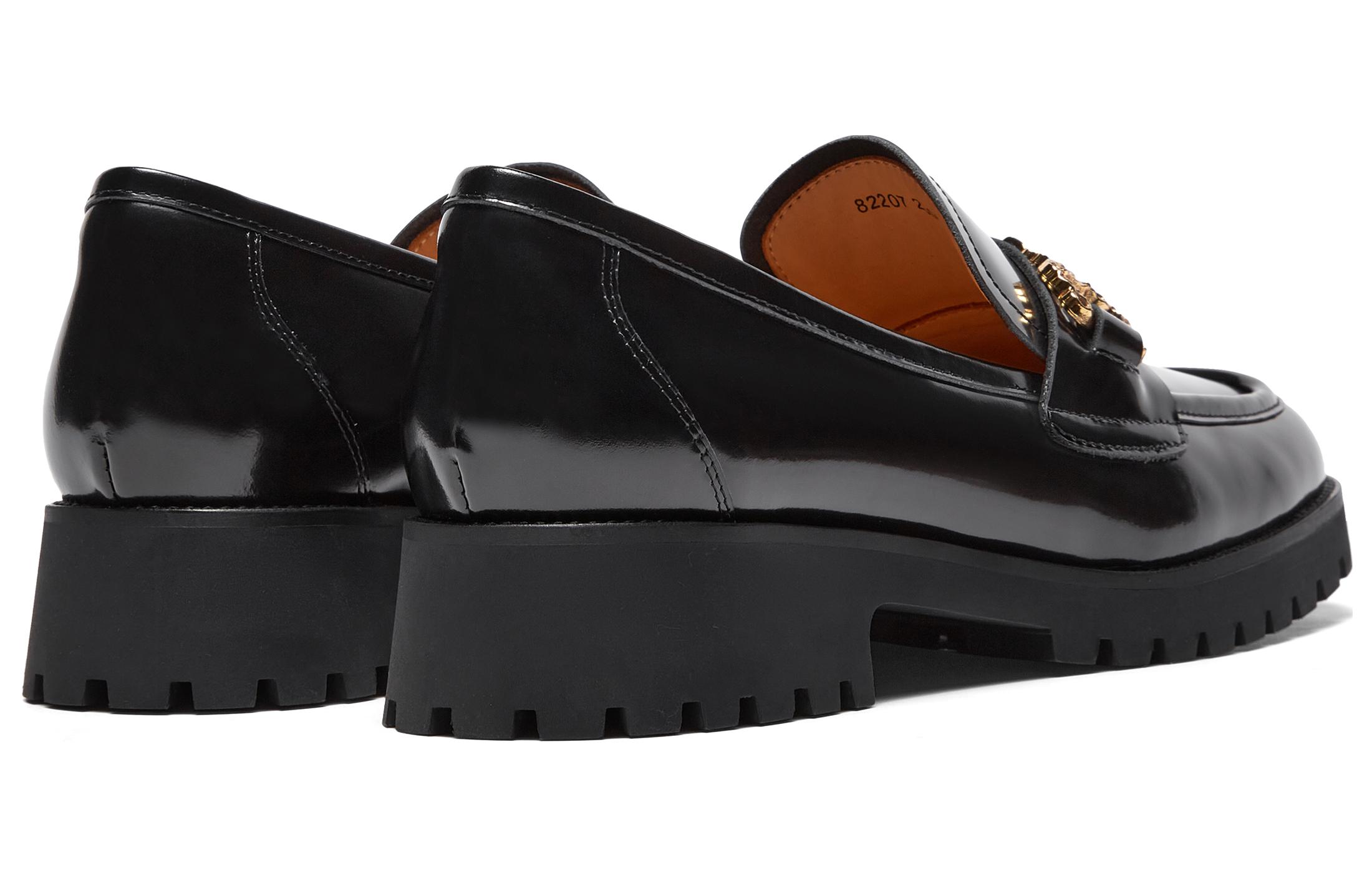 Shop (W) Joypeace 4cm 'Kasut Loafer Retro British Bertumit' 82207CA3