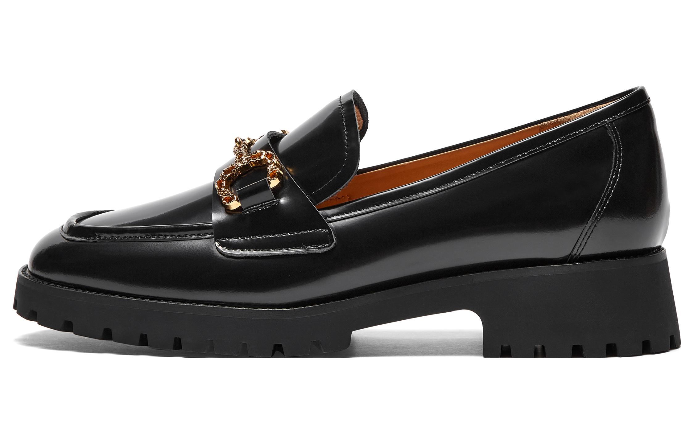 Sizing (W) Joypeace 4cm 'Kasut Loafer Retro British Bertumit' 82207CA3