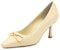 (W) Joypeace 7cm 'Sheepskin Square-Toe Buckle Stiletto Heel' 30205AQ2