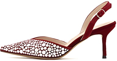 (Women) Joypeace 7cm 'Shimmering Fabric Pointed Toe Stiletto Heels' 60209CH2 (Women) Joypeace 7cm 'Shimmering Fabric Pointed Toe Stiletto Heels' 60209CH2
