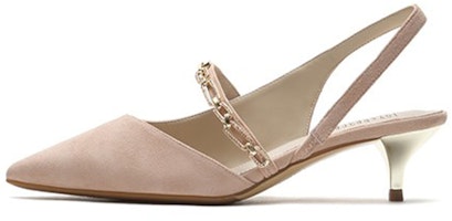(Women) Joypeace 'Apricot Gray Suede Stiletto' JZPZKY34DC1AH1 (Women) Joypeace 'Apricot Gray Suede Stiletto' JZPZKY34DC1AH1
