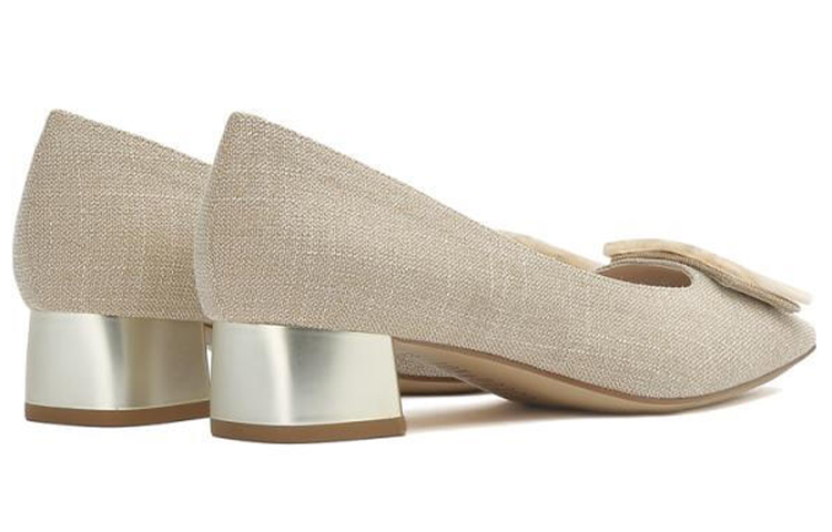 Shop (W) Joypeace 'Aprikot Perak Tumit Tinggi Vintage' JZPYQJ08DC1AQ1