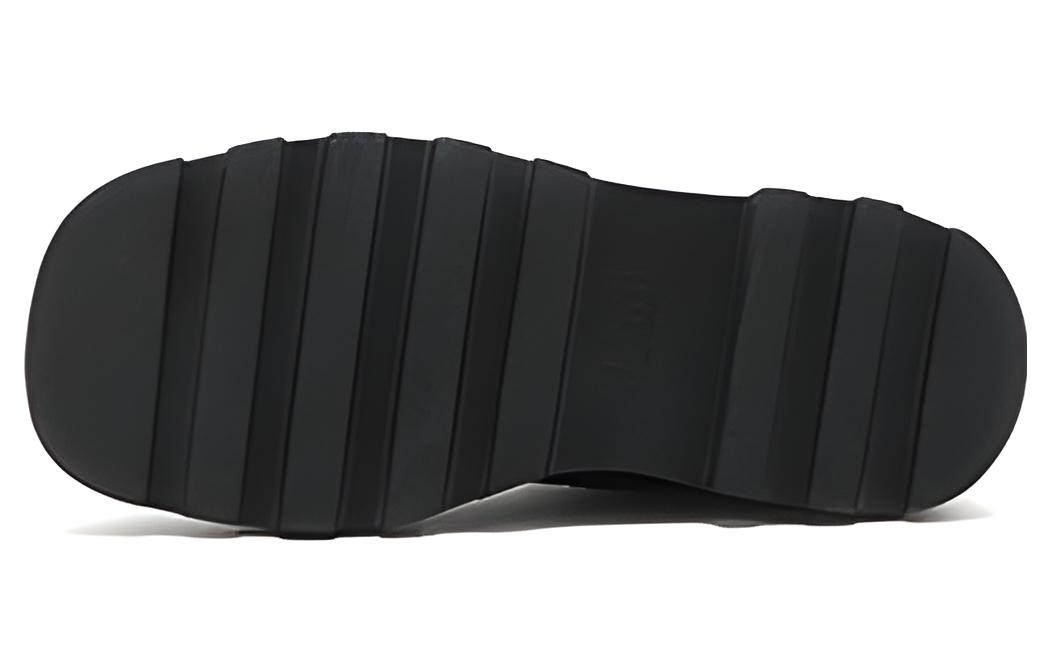 (W) Joypeace 'Black Buckle Detail Zippered Chelsea Boots' 圖 5