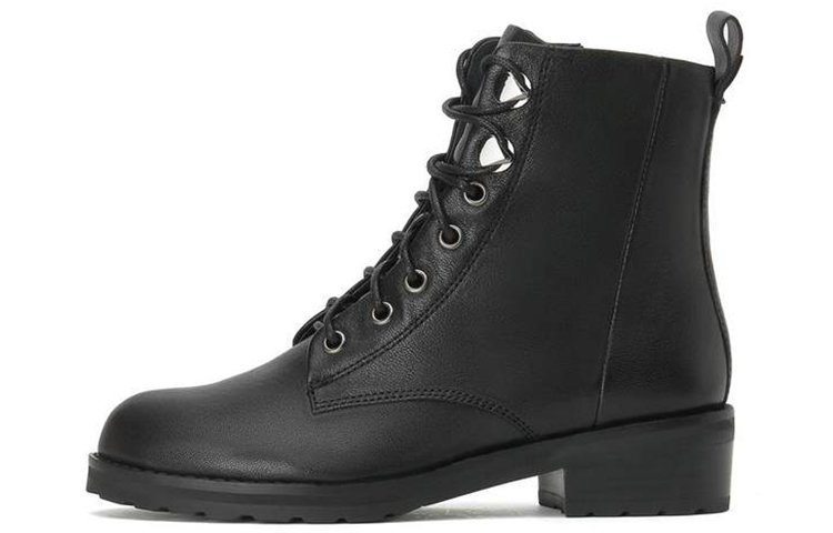 Buy (W) Joypeace 'Boots Martin Hitam Datar Ankle' JZPZNX81DU1DD0