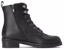 Order (W) Joypeace 'Boots Martin Hitam Datar Ankle' JZPZNX81DU1DD0