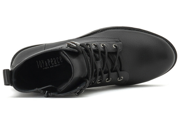 Lookbook (W) Joypeace 'Boots Martin Hitam Datar Ankle' JZPZNX81DU1DD0