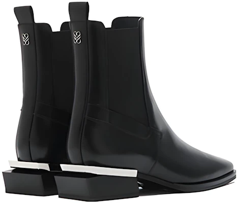 (W) 조이피스 '블랙 기하학 힐 첼시 부츠' ZW333DZ2 Shop (W) 조이피스 '블랙 기하학 힐 첼시 부츠' ZW333DZ2