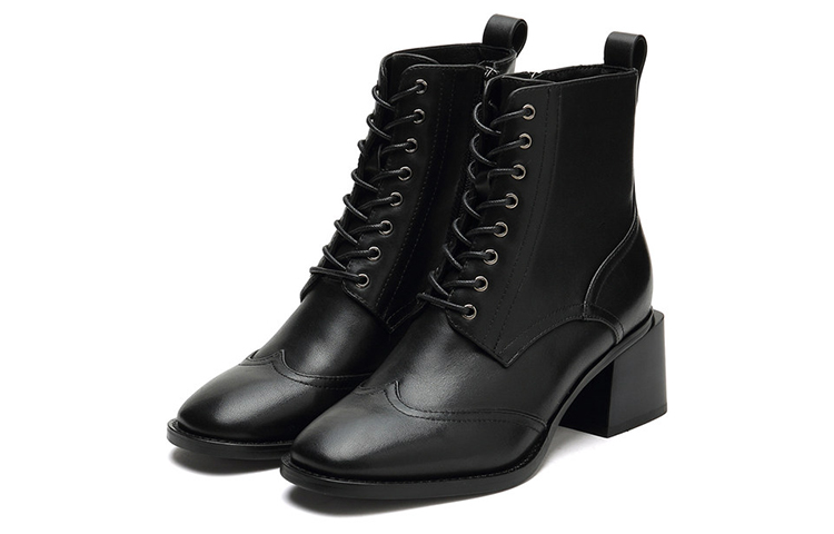 Lookbook (W) 乐行 ‘黑色短款马丁靴’ JJOB2011DU1DD0