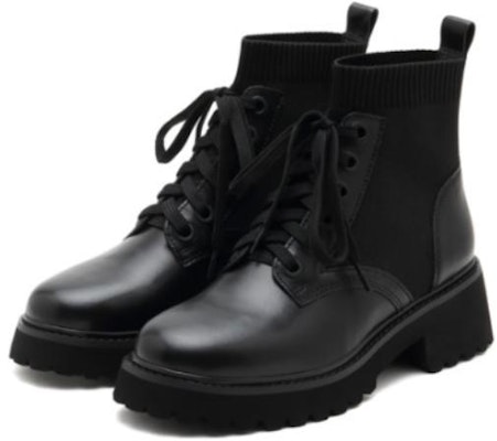 (Women) Joypeace 'British Leather Platform Boots' YQB22DD1 Buy (Women) Joypeace 'British Leather Platform Boots' YQB22DD1