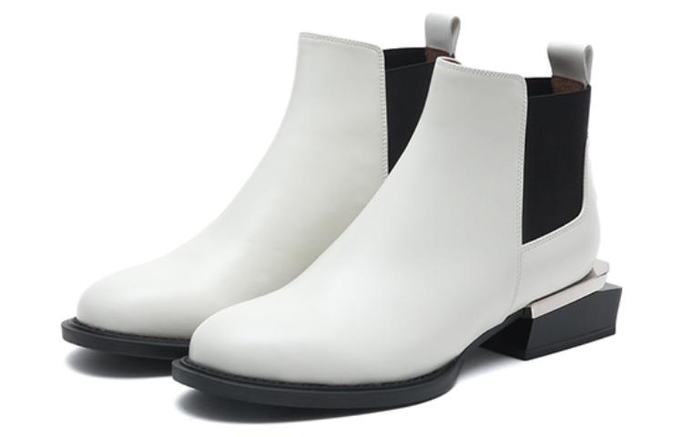 Order (W) Joypeace 'But Chelsea Minimalis British Kulit Geometrik Tumit' YUJ26DD2