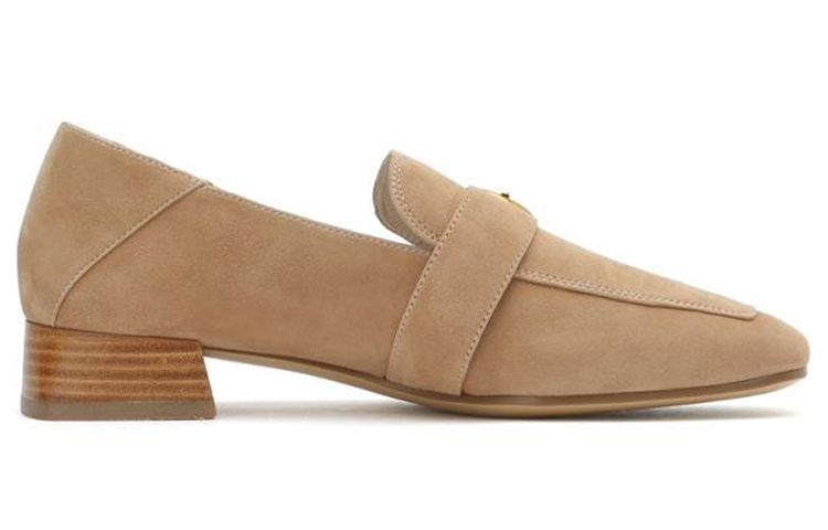 (W) Joypeace 'British Style Velvet Loafers - Coffee' 圖 2