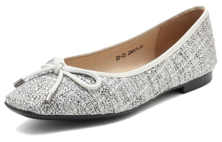 Details for (W) 조이피스 '나비매듭 컴포트 플랫 슈즈' 22-23CQ1