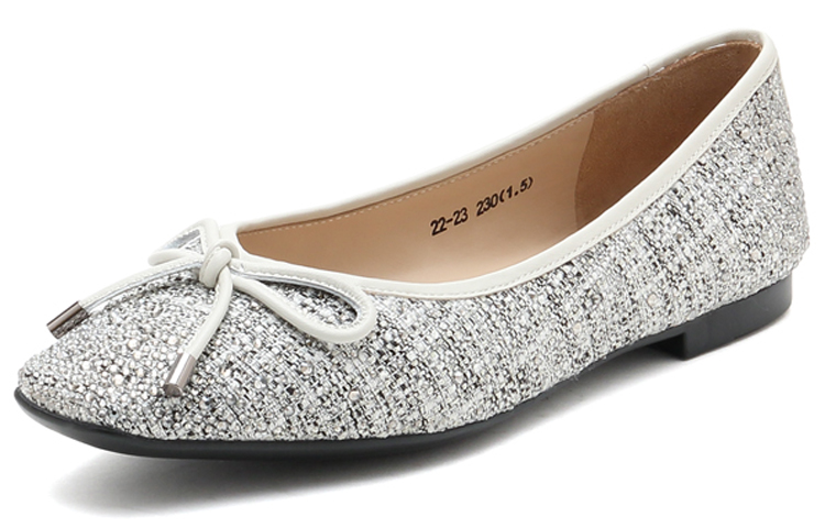 Lookbook (W) Joypeace 經典黑白水鑽平底鞋 J4N22-23DU3CQ1