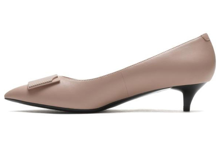 Buy (W) Joypeace 'Tinggi Tumit Gelap Merah Jambu Persegi Gesper' JZPYPQ80DK1AQ1