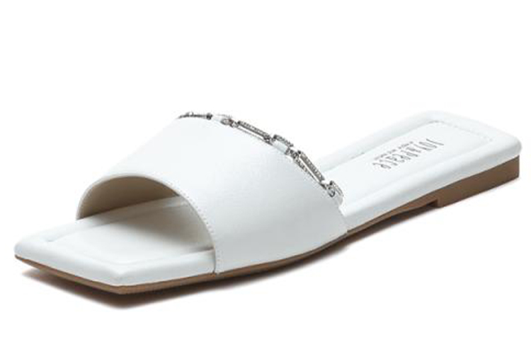 Order (W) Joypeace 'Sandal Rata Berlian Rantai Delicate Putih' JZPYQV03DA1BT1