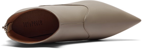 (W) Joypeace Bota Elegante de Cuero de Oveja con Punta Fina y Tobillera. YVA30DD3 Shop (W) Joypeace Bota Elegante de Cuero de Oveja con Punta Fina y Tobillera. YVA30DD3