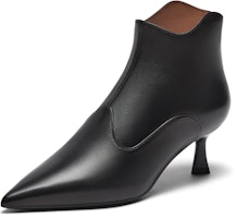 (W) Joypeace Bota Elegante de Cuero de Oveja con Punta Fina y Tobillera. YVA30DD3 Cheap (W) Joypeace Bota Elegante de Cuero de Oveja con Punta Fina y Tobillera. YVA30DD3