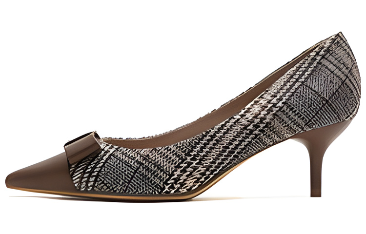 Buy (W) Joypeace「布料蝴蝶結尖頭細高跟鞋 6公分」 YRW27CQ2