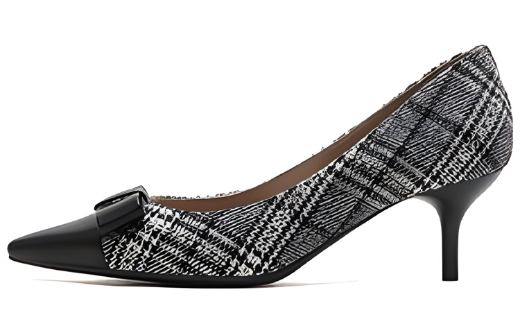 Shop (W) Joypeace「布料蝴蝶結尖頭細高跟鞋 6公分」 YRW27CQ2