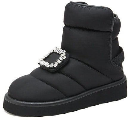 (Women) Joypeace 'Fashion Square Rhinestone Buckle Mid-Calf Snow Boots' F6628DD2 Shop (Women) Joypeace 'Fashion Square Rhinestone Buckle Mid-Calf Snow Boots' F6628DD2
