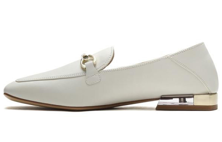 (Women) Joypeace 'French British Style Loafer Beige' JZPZL707DD1AA1