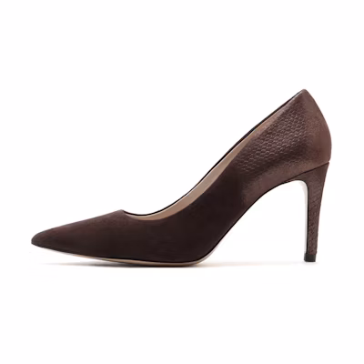 (W) Joypeace 'Gradient Embossed Pointed Toe High Heel'