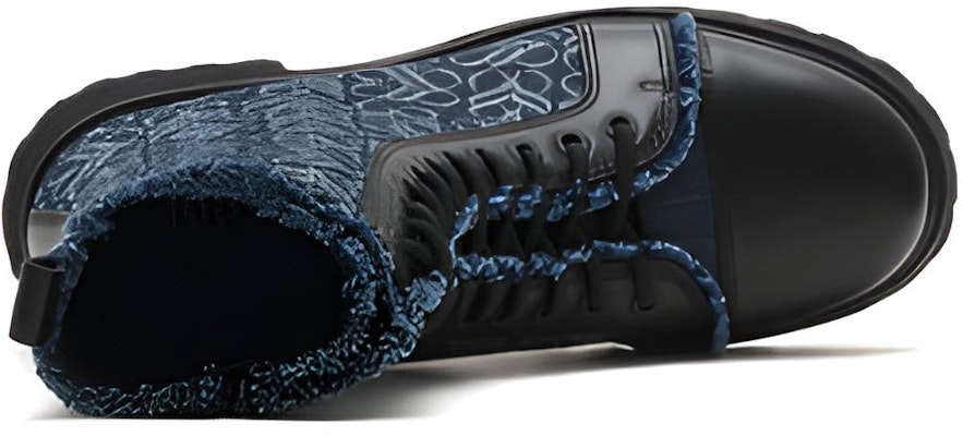 (Women) Joypeace 'Infinity Series Retro Spliced Martin Boots Blue' YQB46DZ2 Lookbook (Women) Joypeace 'Infinity Series Retro Spliced Martin Boots Blue' YQB46DZ2