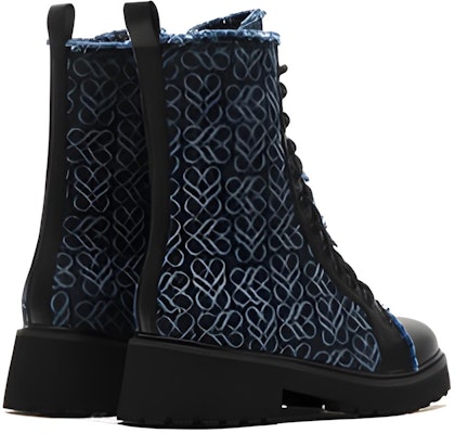 (Women) Joypeace 'Infinity Series Retro Spliced Martin Boots Blue' YQB46DZ2 Shop (Women) Joypeace 'Infinity Series Retro Spliced Martin Boots Blue' YQB46DZ2