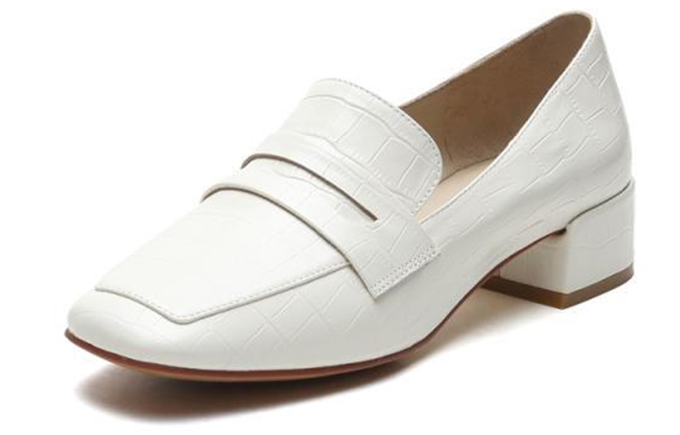 Order (W) Joypeace 象牙色厚底时尚乐福鞋 J4NJ53-6DD1AA1