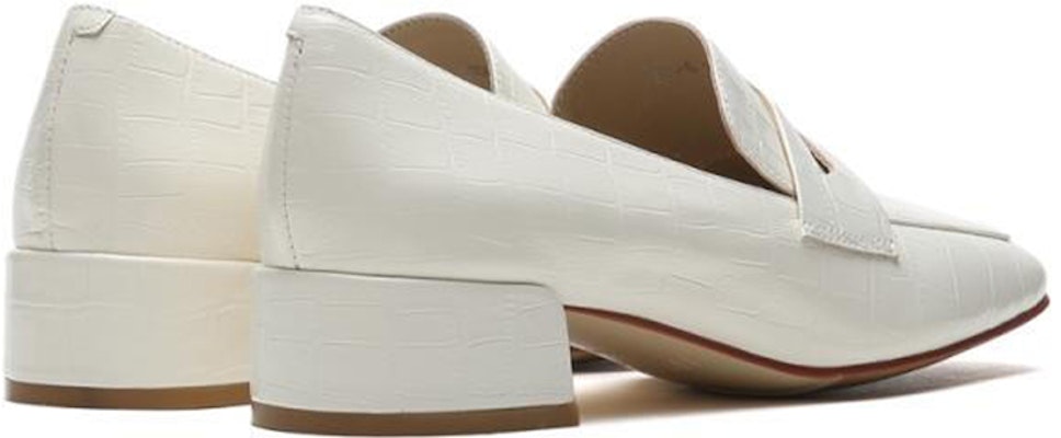 (W) Joypeace「アイボリーチャンキーヒールファッションローファー」 J4NJ53-6DD1AA1 Shop (W) Joypeace「アイボリーチャンキーヒールファッションローファー」 J4NJ53-6DD1AA1