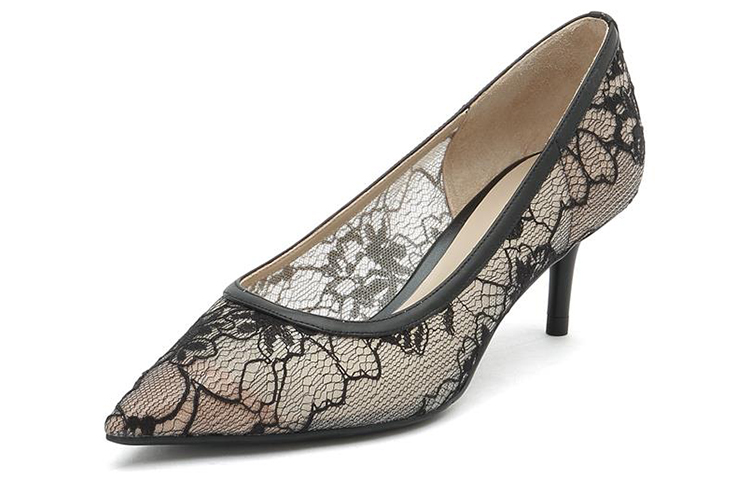 Lookbook (W) ジョイピース「レースカットアウト ハイヒール ブラック」 JZPZKU88DU1AQ1