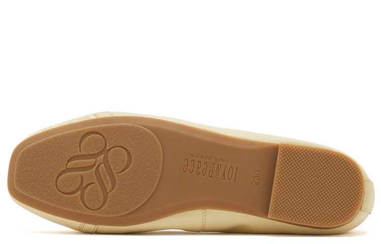 Purchase (Women) Joypeace 'Leather Square Toe Flat Casual' YVE01AQ3