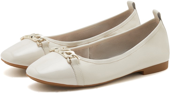 (Women) Joypeace 'Leather Square Toe Flat Casual' YVE01AQ3 Cheap (Women) Joypeace 'Leather Square Toe Flat Casual' YVE01AQ3