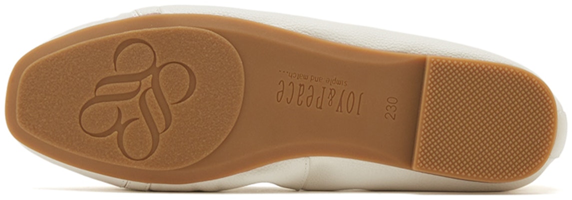 (Women) Joypeace 'Leather Square Toe Flat Casual' YVE01AQ3 2