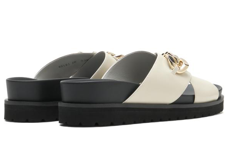 Shop (W) Joypeace 金属绑带凉鞋 - 米白色 JZPZS105DD1BT1