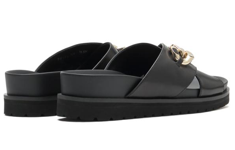 Shop (W) Joypeace 'Sandal Tali Logam Hitam' JZPZS105DU1BT1