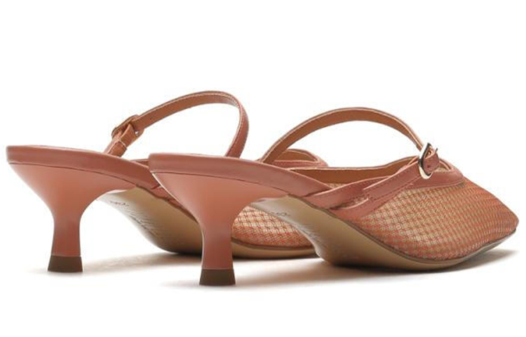 Shop (W) Joypeace 橘色踝帶高跟鞋 JZPYQL03DJ1AH1