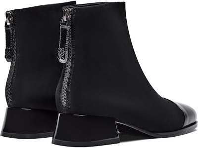 (W) Joypeace 'Boot Tumit Buku Lali Anjal Corak Tampal 4cm' 36Z08DD3 Cheap (W) Joypeace 'Boot Tumit Buku Lali Anjal Corak Tampal 4cm' 36Z08DD3