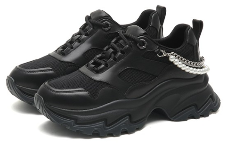 Order (W) Joypeace「珍珠鍊條透氣潮流老爹鞋」 06262CM2