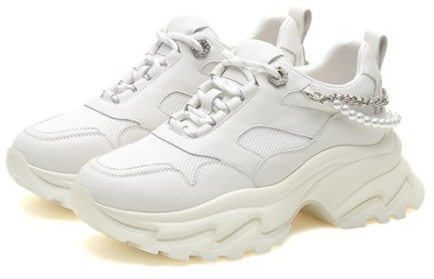 (W) Joypeace「珍珠鍊條透氣潮流老爹鞋」 06262CM2 Shop (W) Joypeace「珍珠鍊條透氣潮流老爹鞋」 06262CM2