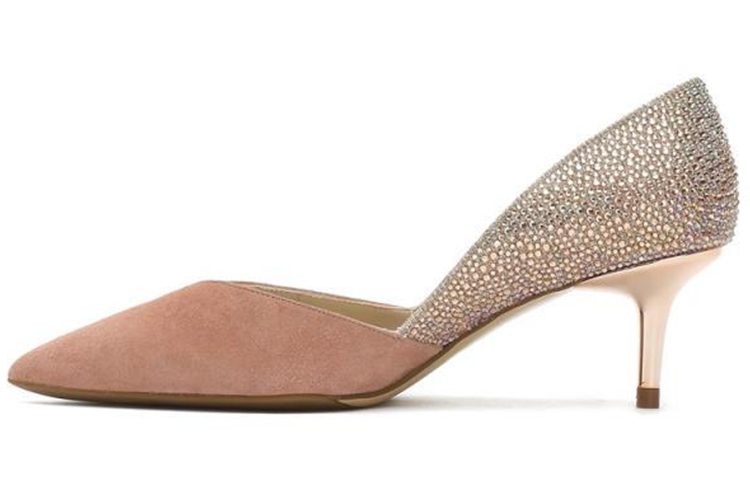 (Women) Joypeace 'Pink Pointed High Heels' JZPZKU66DK1AQ1