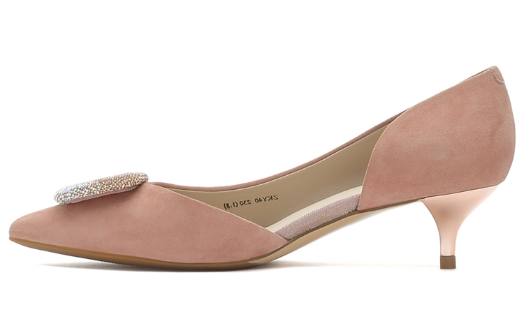 Buy (W) Joypeace「粉色絨面高跟鞋」 JZPZKY40DK1AQ1