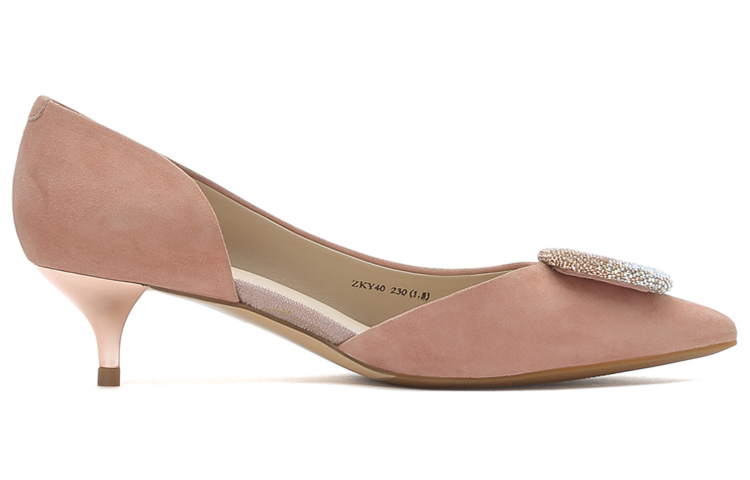 Order (W) Joypeace「粉色絨面高跟鞋」 JZPZKY40DK1AQ1