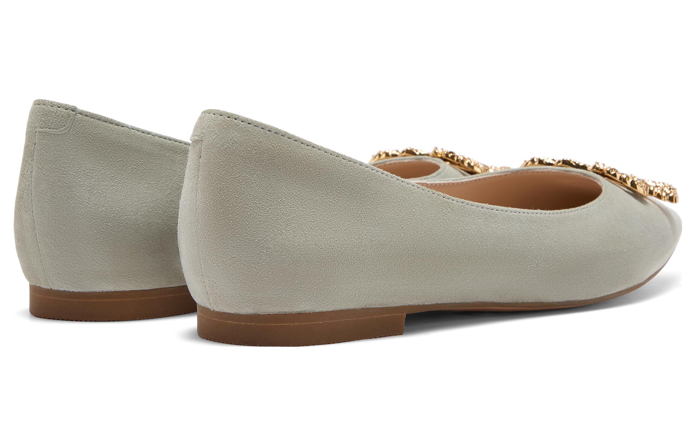 Shop (W) Joypeace 'Queen Fury Sepatu Flats Kulit Domba' YVV05CQ3