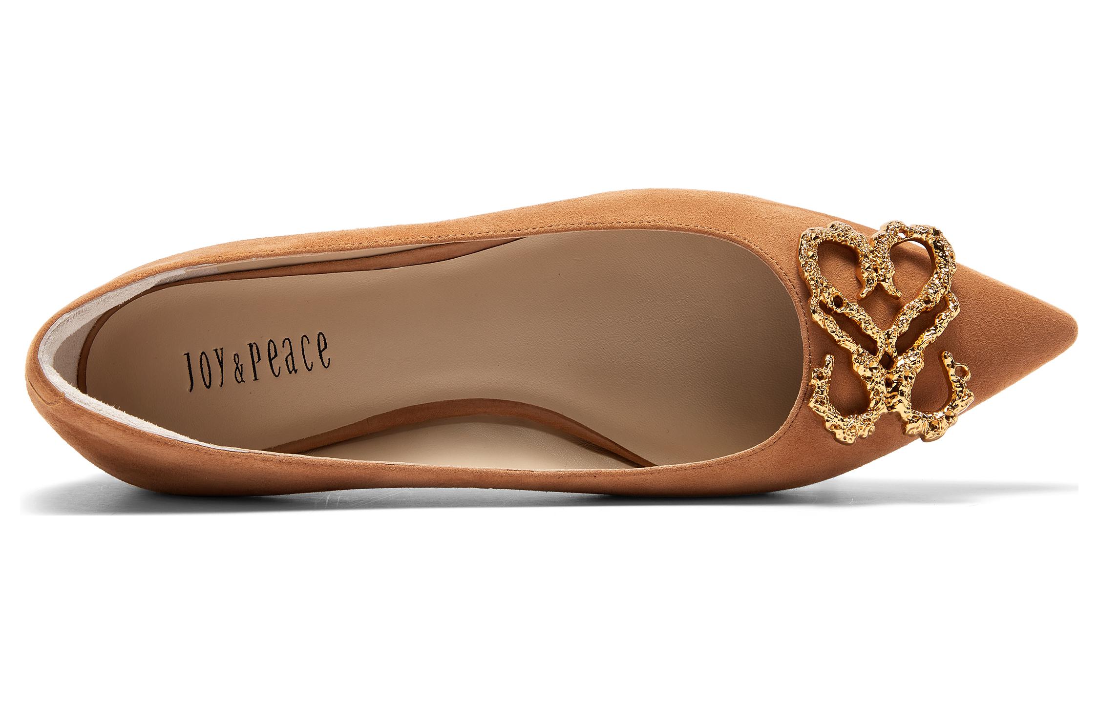 Cheap (W) Joypeace 'Queen Fury Sepatu Flats Kulit Domba' YVV05CQ3