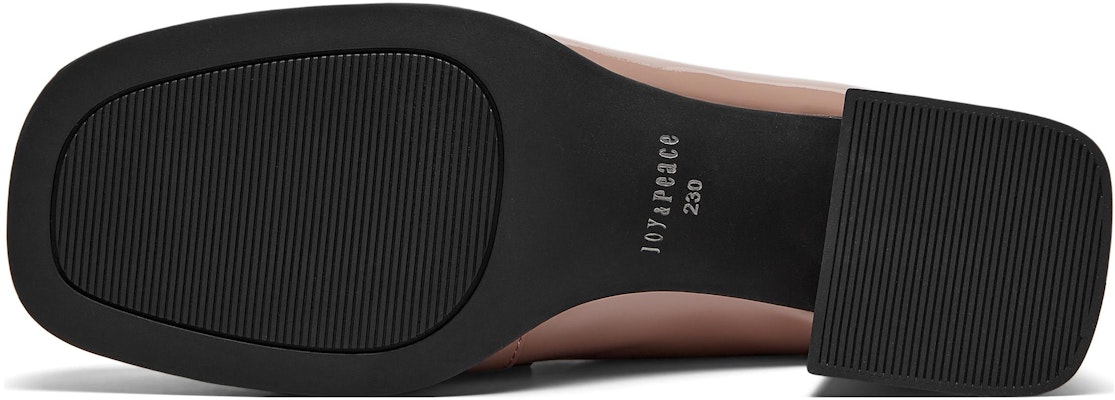 (W) Joypeace 'Kasut Tumit Tebal Retro Jari Kaki Petak' 31391CA3 2